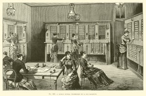 Central Telephone Office on Rue Lafayette by French School